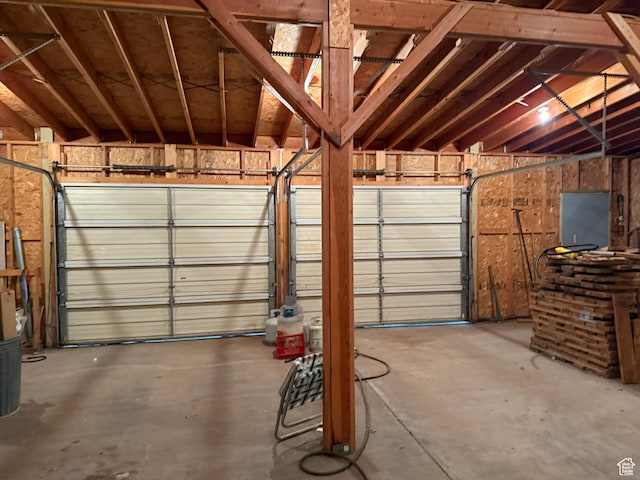 6051 N 11500 E, Lapoint, UT 84039 - view of garage