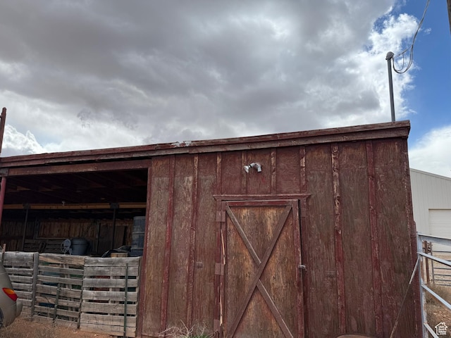 6051 N 11500 E, Lapoint, UT 84039 - view of outbuilding with an outdoor structure