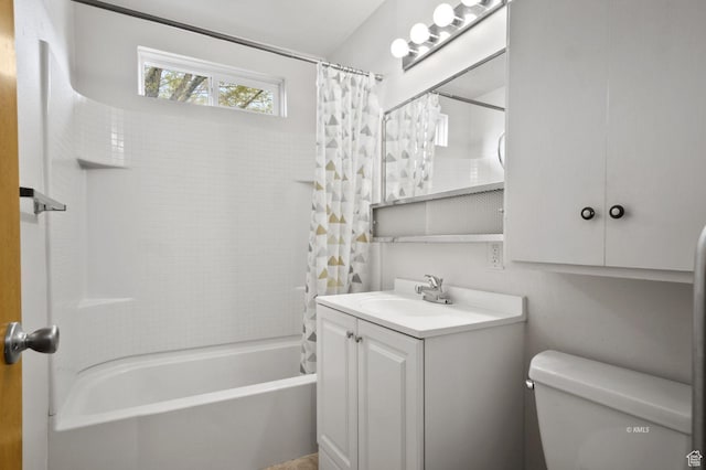67 W 300 S, Kanab, UT 84741 - bathroom with toilet, shower / bath combo with shower curtain, and vanity