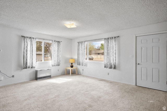 67 W 300 S, Kanab, UT 84741 - spare room featuring carpet flooring, heating unit, and plenty of natural light