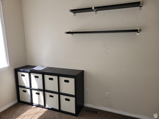 949 N University Ave Unit 19, Provo, UT 84604 - details with baseboards, carpet floors, and visible vents