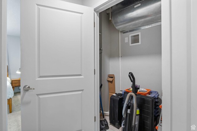 interior space featuring visible vents