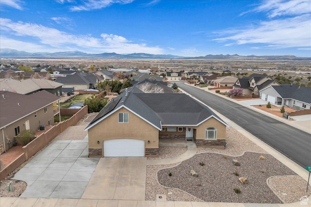2367 N Monarch Cir E, Cedar City, UT 84721 - aerial perspective of suburban area featuring mountains