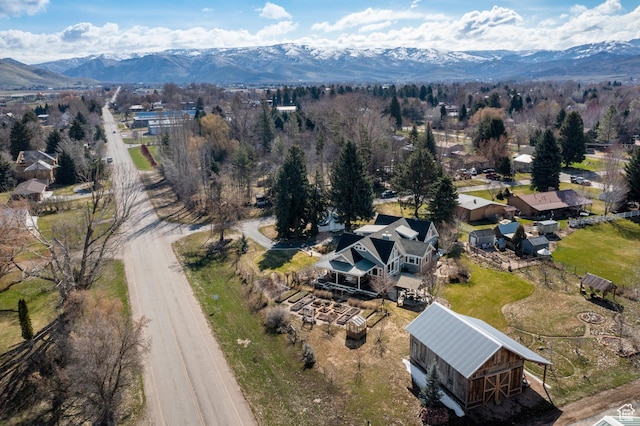 129 S 7200 E, Huntsville, UT 84317 - aerial view featuring a mountain view