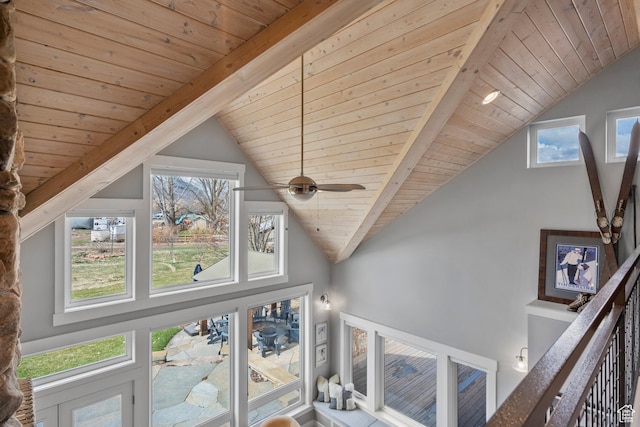 129 S 7200 E, Huntsville, UT 84317 - details featuring beam ceiling and wooden ceiling