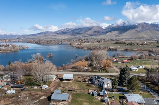 129 S 7200 E, Huntsville, UT 84317 - aerial view with a water and mountain view