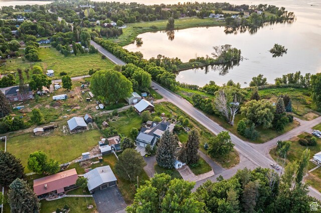 129 S 7200 E, Huntsville, UT 84317 - aerial overview of property's location featuring a large body of water
