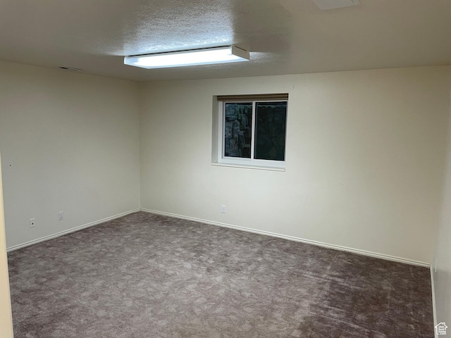 567 S Hazel Dr, Salem, UT 84653 - carpeted spare room featuring baseboards and a textured ceiling