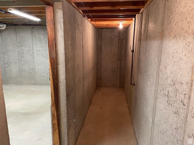 567 S Hazel Dr, Salem, UT 84653 - view of unfinished below grade area