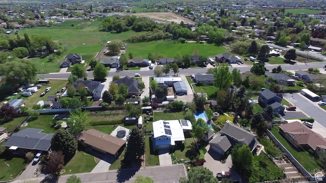 567 S Hazel Dr, Salem, UT 84653 - aerial overview of property's location with nearby suburban area