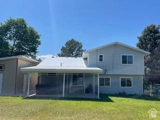 567 S Hazel Dr, Salem, UT 84653 - back of house with a yard and a patio area