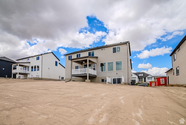 1258 S Boxelder Dr, Saratoga Springs, UT 84005 - back of house with a residential view and a balcony