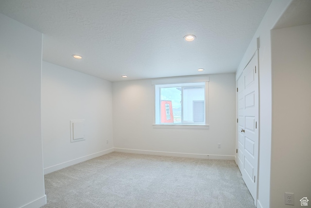 1258 S Boxelder Dr, Saratoga Springs, UT 84005 - unfurnished bedroom featuring recessed lighting, carpet flooring, baseboards, and a textured ceiling