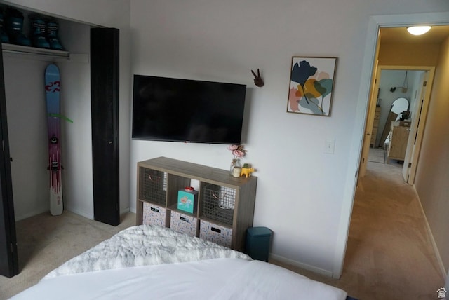 825 E 3990 S Unit C, Millcreek, UT 84107 - bedroom featuring carpet floors, a closet, and baseboards