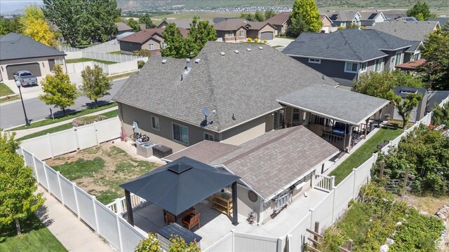 1325 W Trailside Dr, Santaquin, UT 84655 - aerial perspective of suburban area