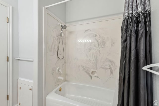 3546 Windmill Dr, Santa Clara, UT 84765 - full bath with shower / bathtub combination with curtain