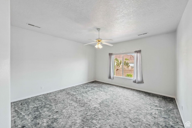 3546 Windmill Dr, Santa Clara, UT 84765 - carpeted spare room featuring baseboards, visible vents, and ceiling fan