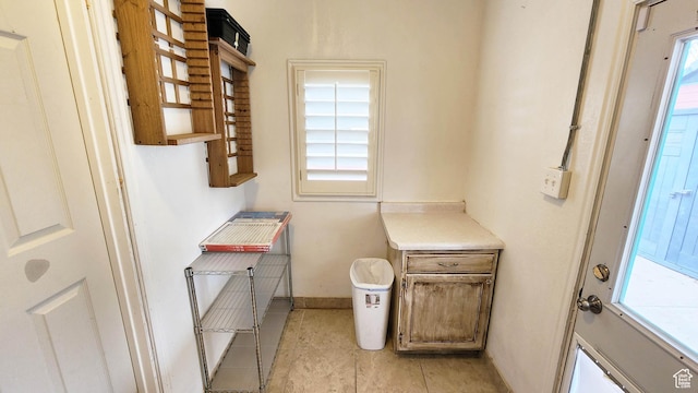 bathroom with baseboards