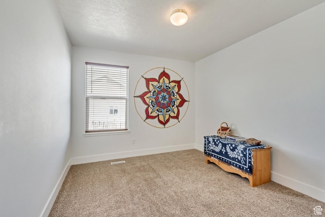 4103 S Sunrise Dr, Saratoga Springs, UT 84045 - interior space featuring baseboards, visible vents, and carpet
