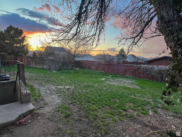 6770 W 3860 S, West Valley City, UT 84128 - view of yard with a fenced backyard