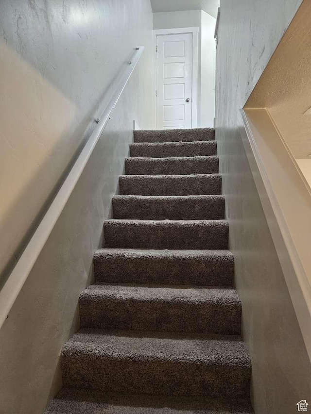 view of staircase