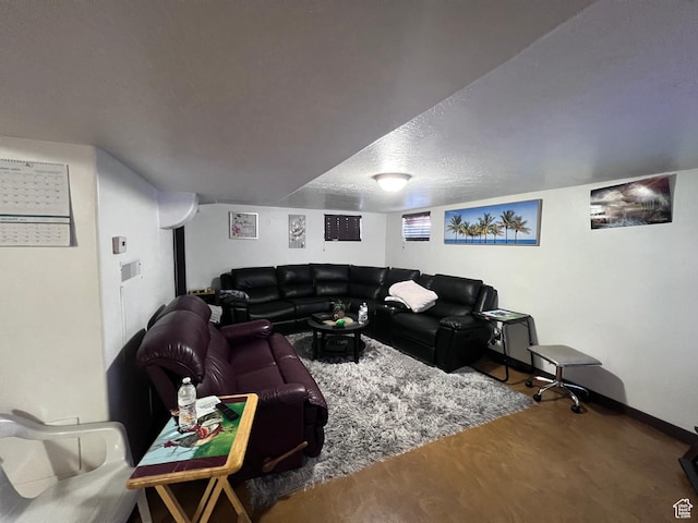174 N 500 E, Logan, UT 84321 - living room featuring a textured ceiling