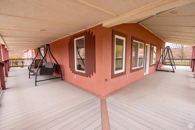 69 E Coronado Ln, Moab, UT 84532 - view of wooden terrace