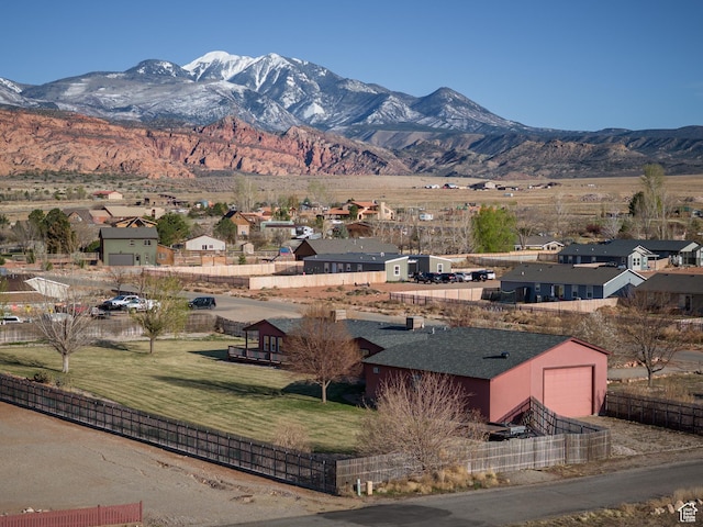 69 E Coronado Ln, Moab, UT 84532 - mountain view featuring a residential view