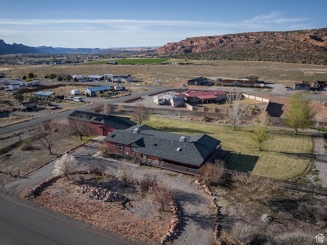 69 E Coronado Ln, Moab, UT 84532 - birds eye view of property with a mountain view