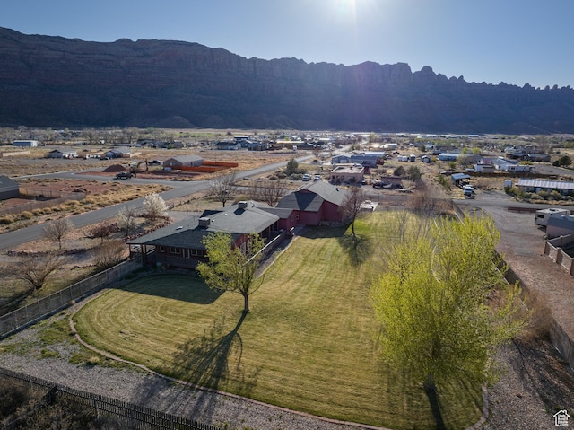 69 E Coronado Ln, Moab, UT 84532 - bird's eye view featuring a mountain view