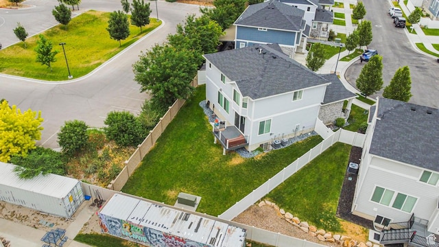 11534 S Rk Cv, South Jordan, UT 84095 - aerial perspective of suburban area