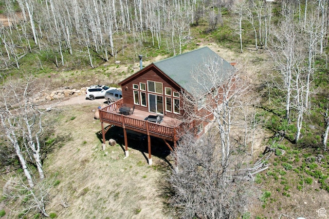 aerial view