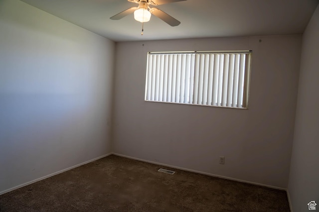 1915 W 13400 S, Riverton, UT 84065 - unfurnished room featuring a ceiling fan, carpet flooring, and baseboards