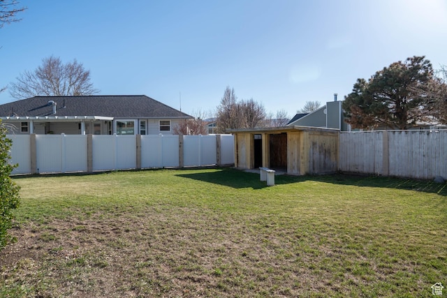 1915 W 13400 S, Riverton, UT 84065 - view of yard with an outdoor structure