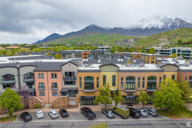 view of property featuring a mountain view
