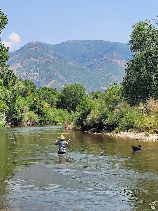1737 E 6850 S, Uintah, UT 84405 - water view with a mountainous background