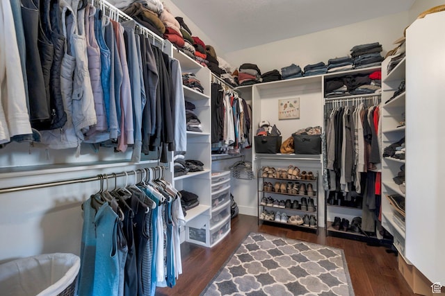 1737 E 6850 S, Uintah, UT 84405 - walk in closet featuring wood finished floors