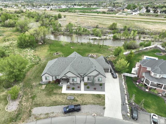 1737 E 6850 S, Uintah, UT 84405 - view from above of property with a nearby body of water
