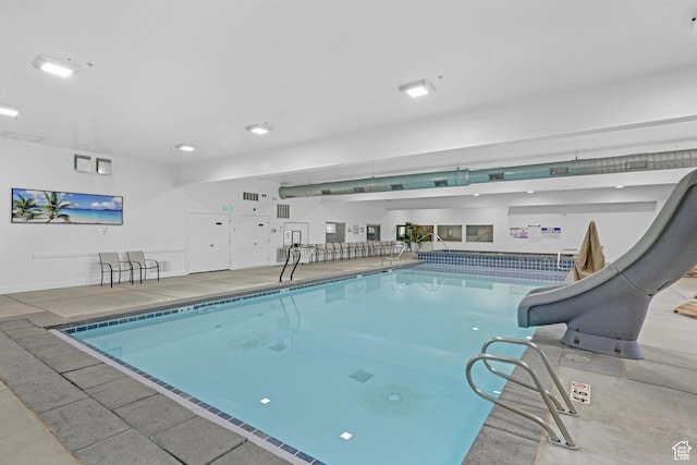 140 W 150 S Unit 22, Garden City, UT 84028 - indoor community pool featuring a water slide