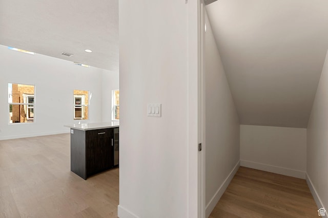 516 W Olive Ln, St George, UT 84790 - corridor with light wood-style flooring and recessed lighting