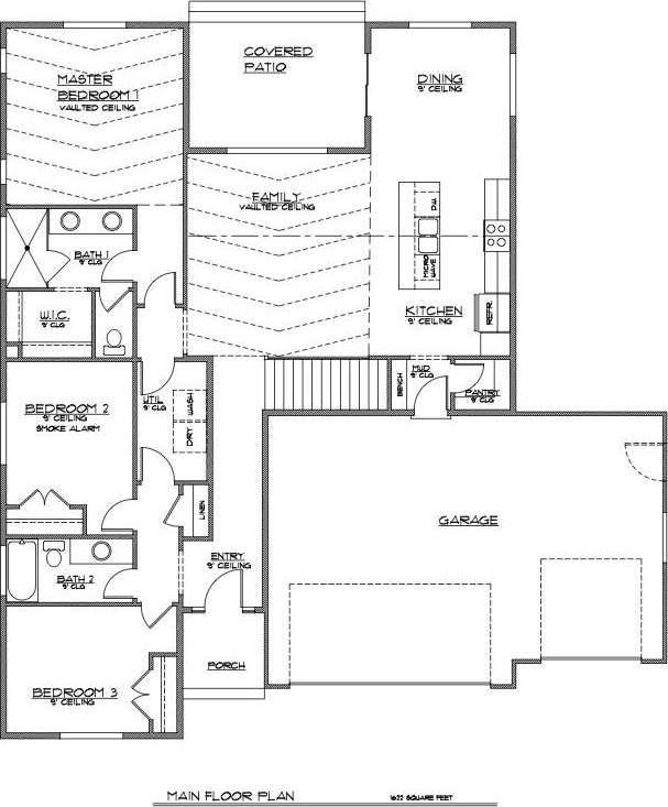 3788 N Dateman Dr, Eagle Mountain, UT 84005 - floor plan