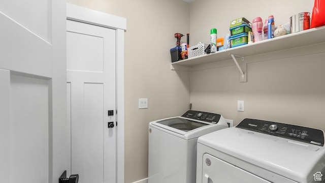 1887 N Maris St, Tooele, UT 84074 - clothes washing area featuring independent washer and dryer and laundry area