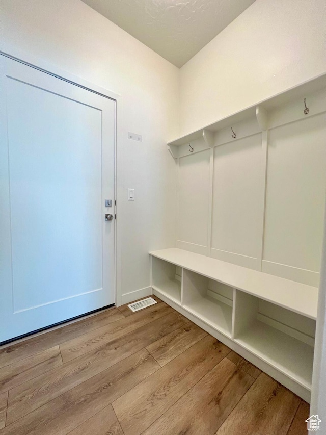 6293 W Jackson Crest Way, Herriman, UT 84096 - mudroom with wood finished floors