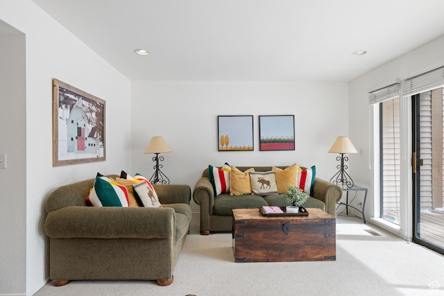 118 Davis Ct, Park City, UT 84060 - living area featuring recessed lighting and carpet
