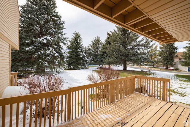 118 Davis Ct, Park City, UT 84060 - view of snow covered deck
