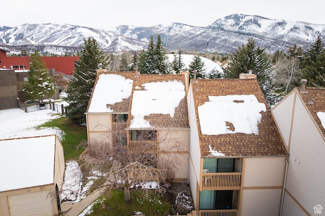 118 Davis Ct, Park City, UT 84060 - birds eye view of property featuring a mountain view