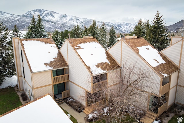118 Davis Ct, Park City, UT 84060 - drone / aerial view with a mountain view