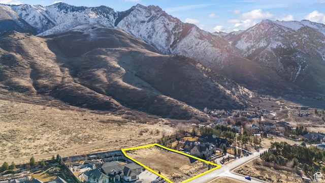 704 N Country Manor Ln, Alpine, UT 84004 - exterior space with a mountain view