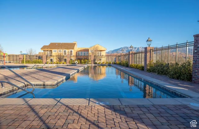 4277 W Canterbury Rd, Hurricane, UT 84737 - view of pool with a patio area, fence, and a fenced in pool