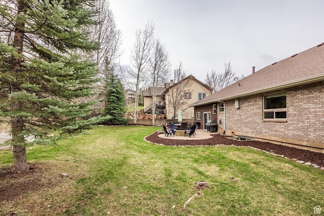 9106 N Upper Lando Ln, Park City, UT 84098 - view of grassy yard with a patio